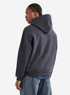 Chandail &agrave; capuchon en molleton nuage