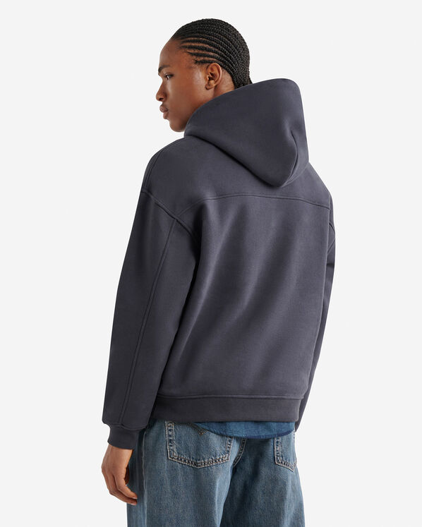 Chandail &agrave; capuchon en molleton nuage