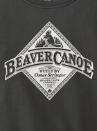 Kids Beaver Canoe Relaxed Crew Sweatshirt