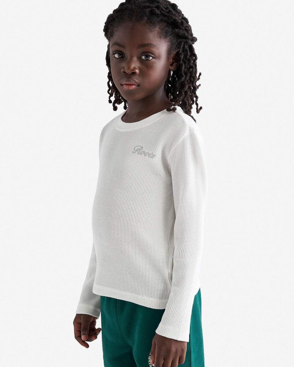 Kids Roots Signature Waffle T-Shirt