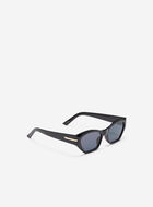 Lunettes yeux de chat en métal et en plastique Lunettes de soleil