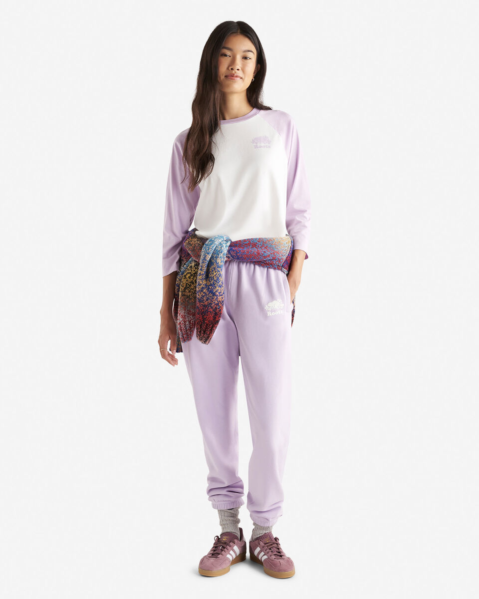 T-shirt style baseball Cooper en coton bio pour femme