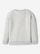 Kids Plaid Applique Crew Sweatshirt