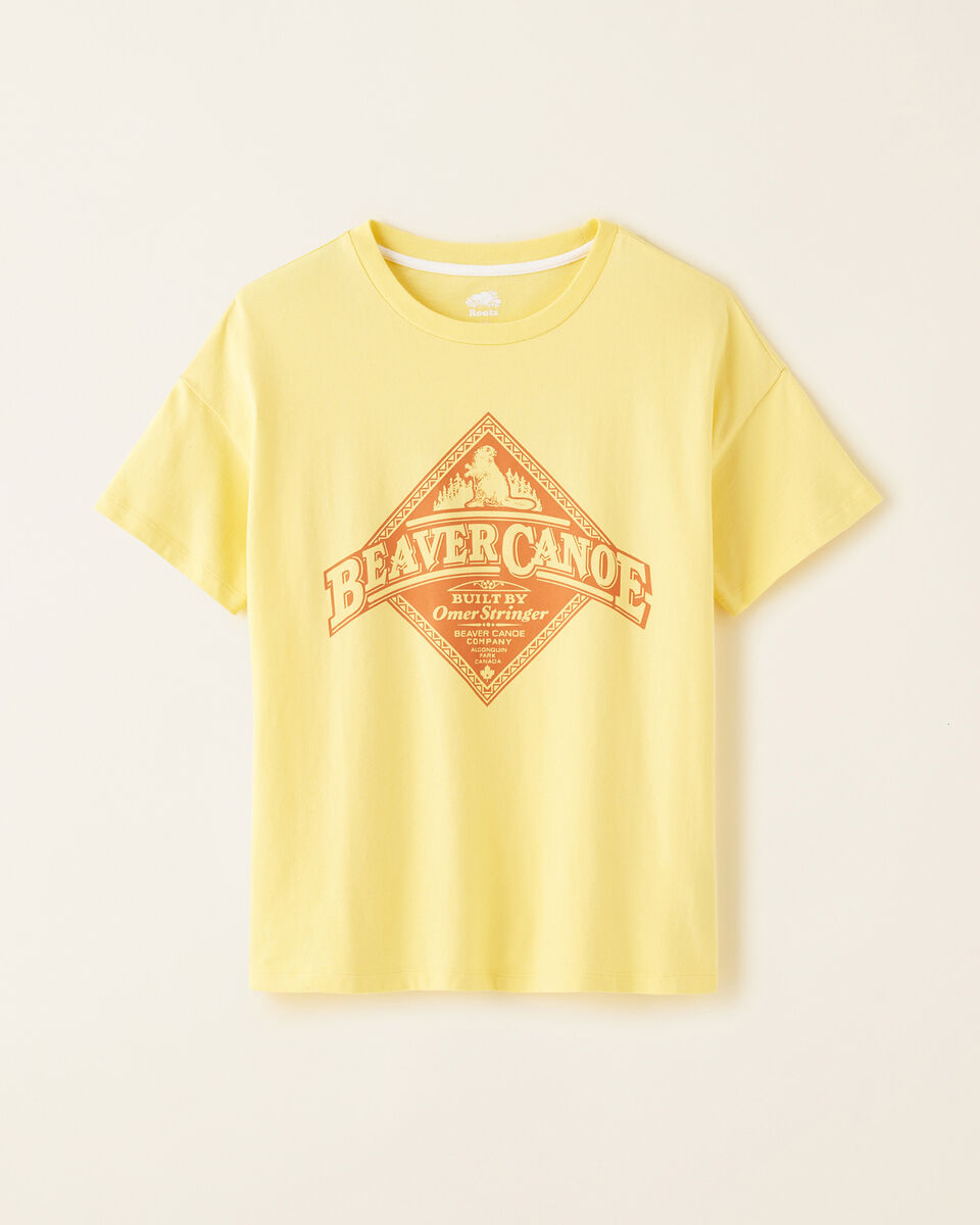 Womens Beaver Canoe T-Shirt