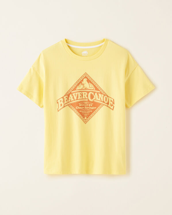 Womens Beaver Canoe T-shirt