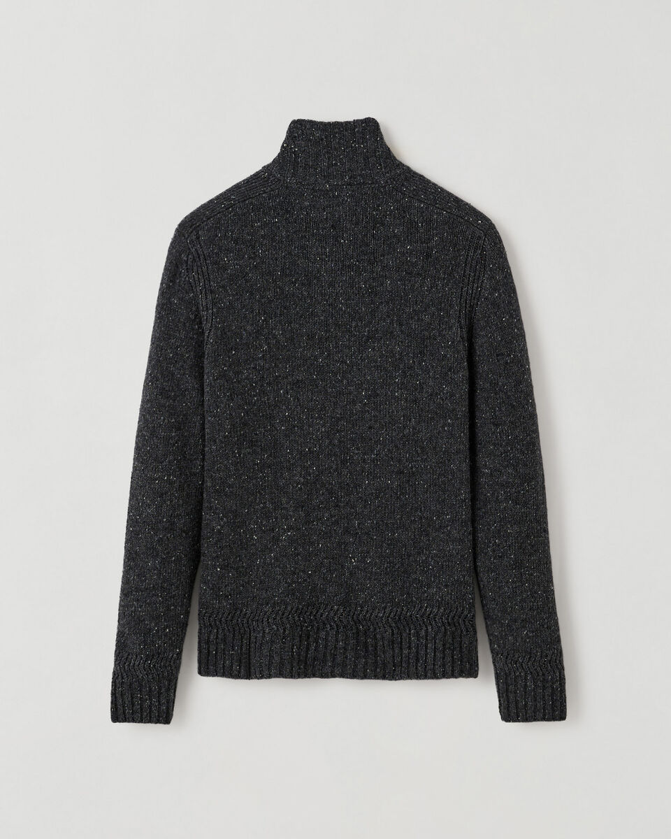 Blouson à glissière en laine
