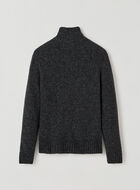 Blouson à glissière en laine