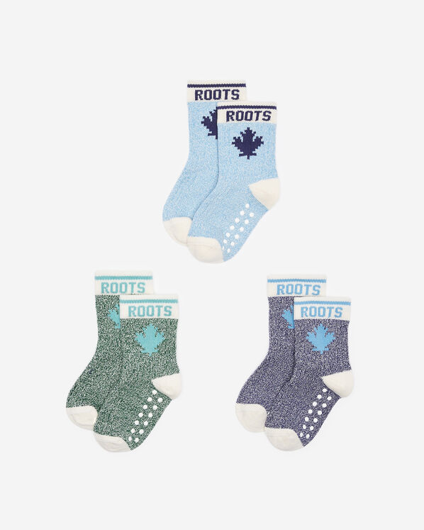Baby & Toddler Cabin Maple Sock 3 Pack