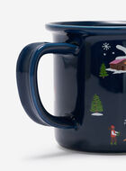 Tasse à motif hivernal