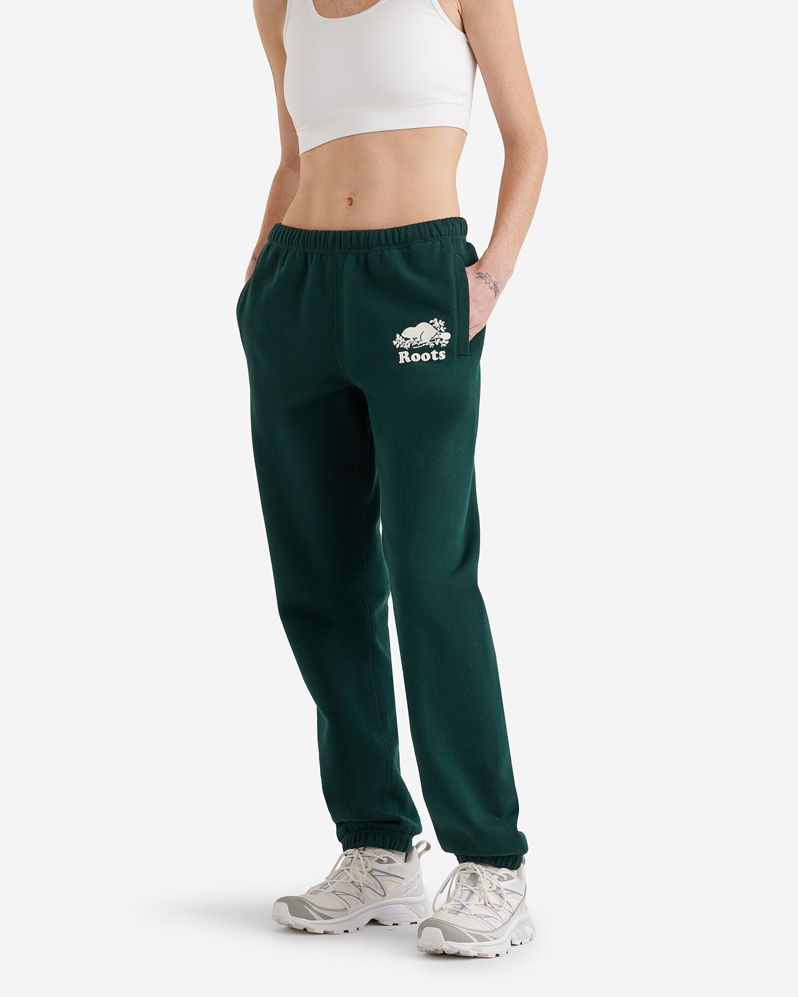Roots joggers womens cheap
