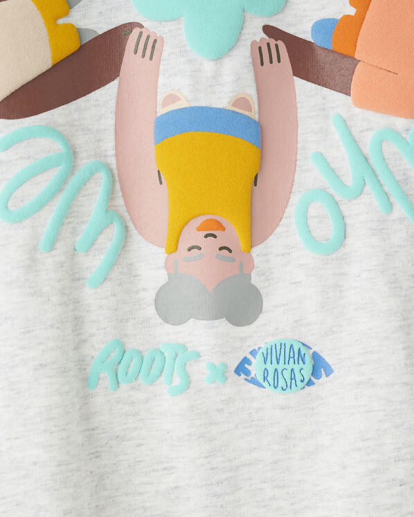 Kids Roots X Vivian Rosas Pride We Are Who We Are T-Shirt Kids Roots X Vivian Rosas Pride We Are Who We Are T-Shirt