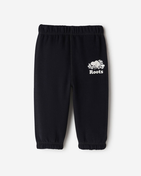 Pantalon original en molleton de coton bio pour bébés