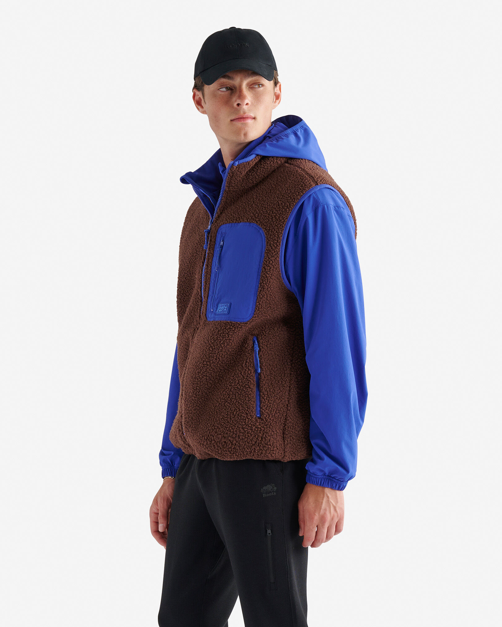 Alta Shearling Fleece Vest