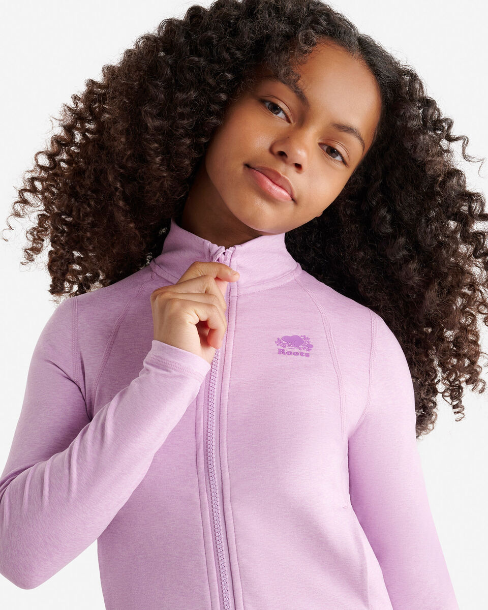 Girls Active Fitted Track Jacket