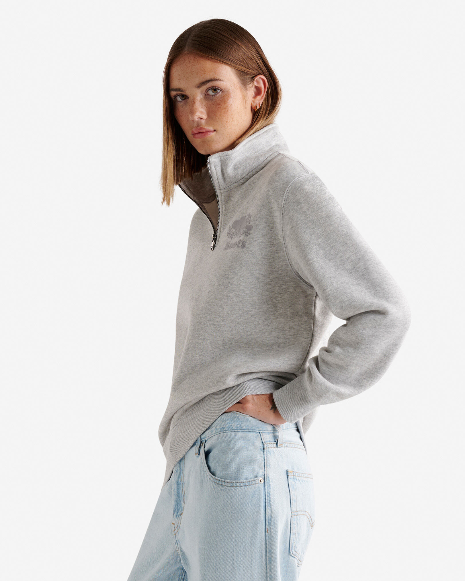 Organic Original Half Zip Stein | Gender Free & Unisex