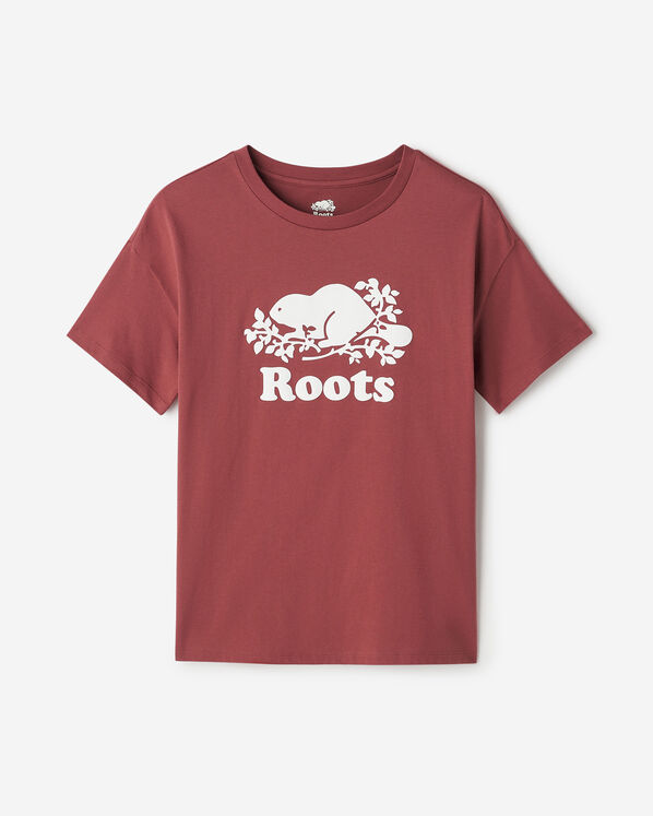 T-shirt d&eacute;contract&eacute; en coton bio Cooper pour femme