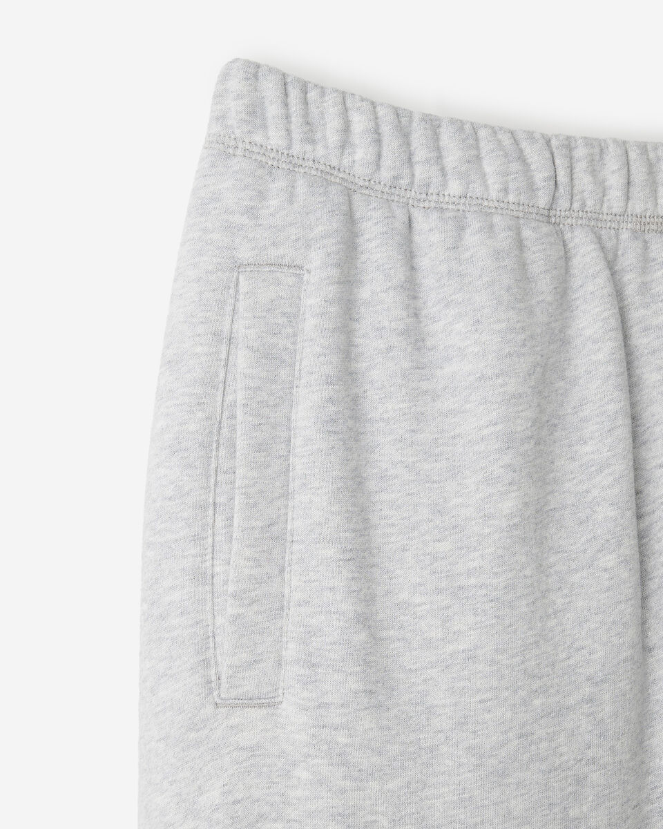 Pantalon molletonn&eacute; &agrave; appliqu&eacute; &agrave; carreaux