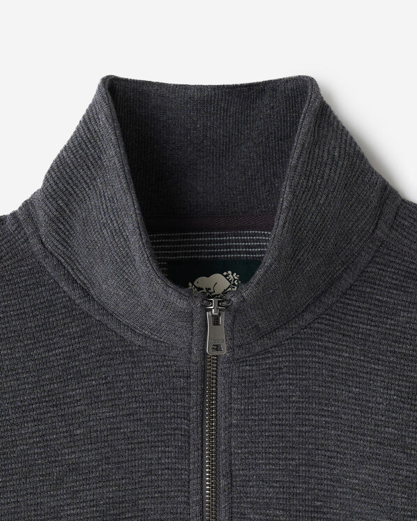 Chandail à demi-glissière en tricot double Thompson Chandail à demi-glissière en tricot double Thompson
