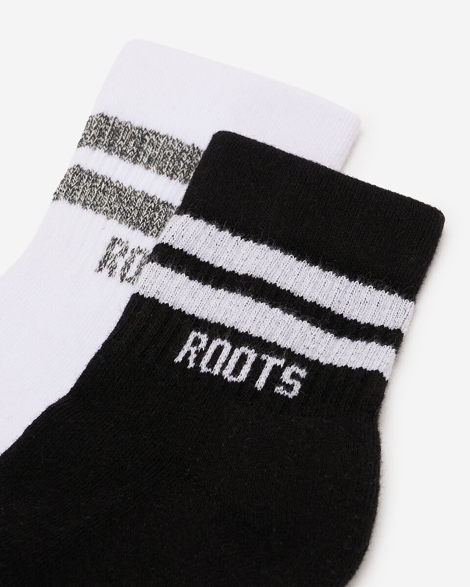 2 paires de chaussettes courtes sport pour enfants