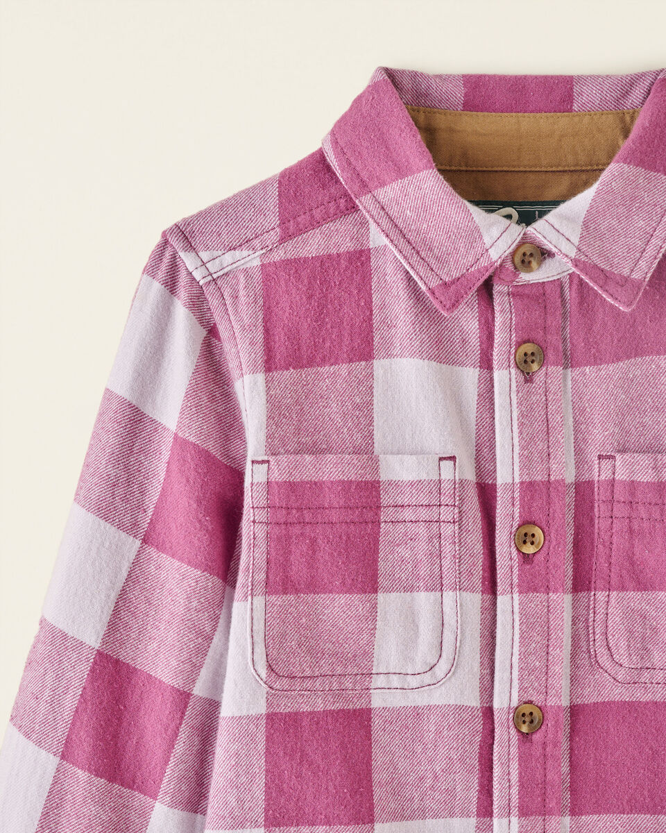 Chemise décontractée à carreaux Park pour tout-petits