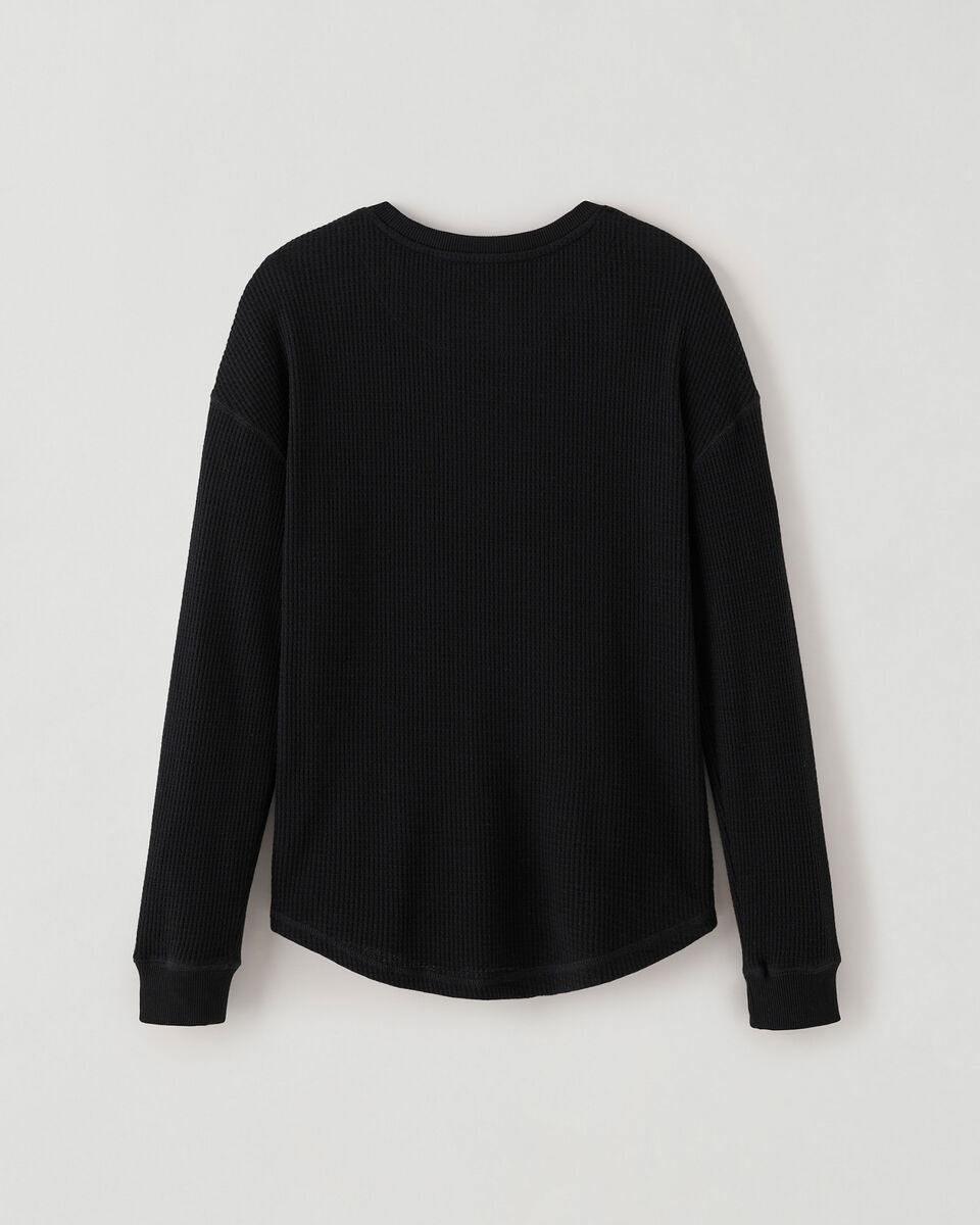 Waffle Longsleeve Top