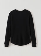 Waffle Longsleeve Top