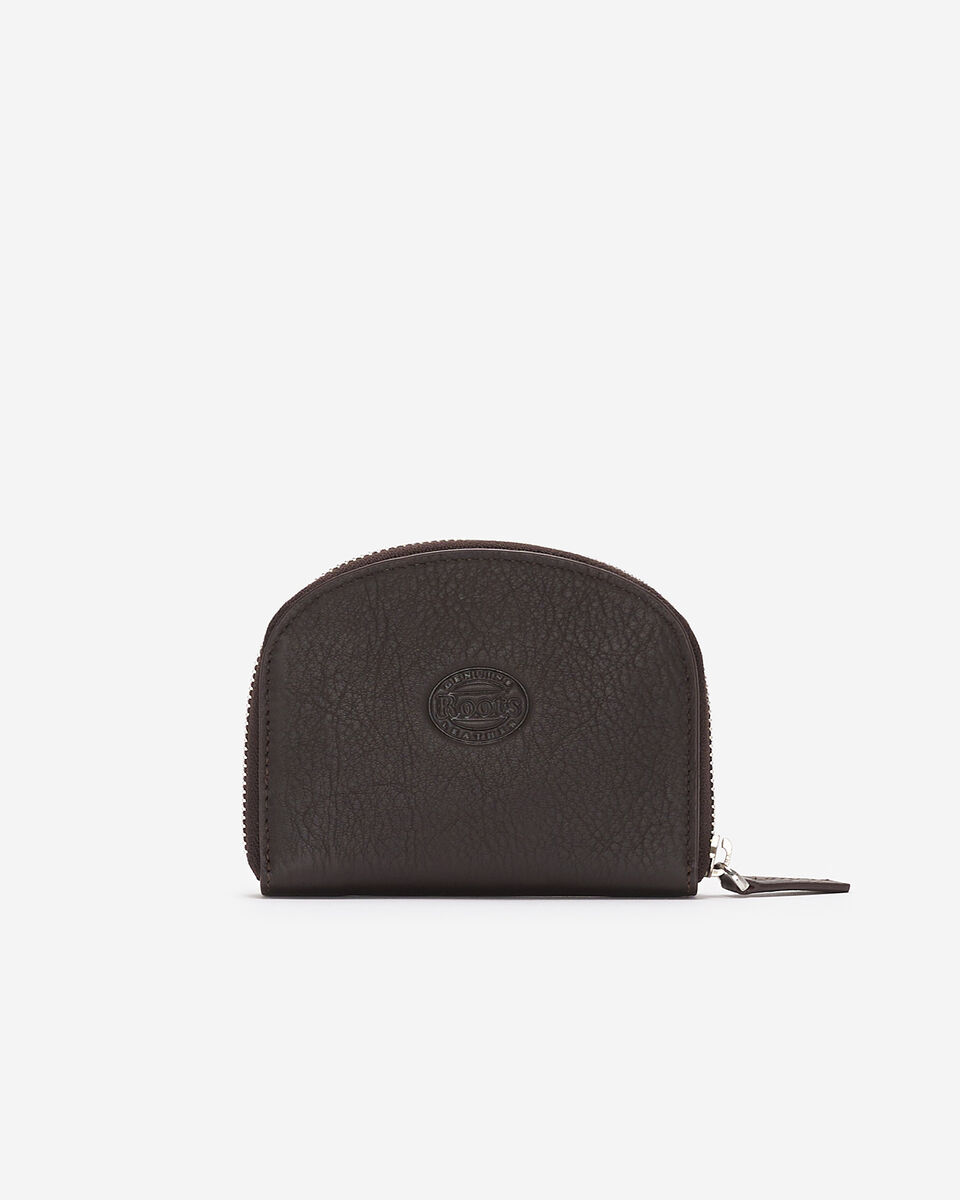Portefeuille demi-lune en cuir Nuage