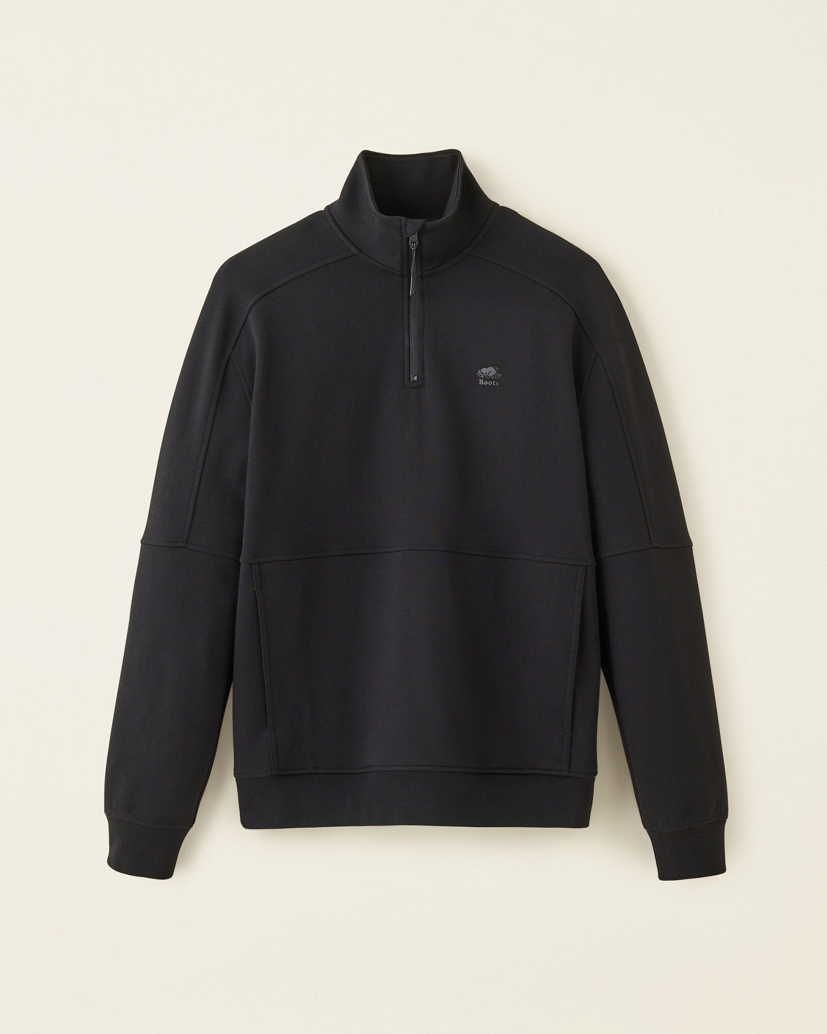 Half zip roots sweater deals