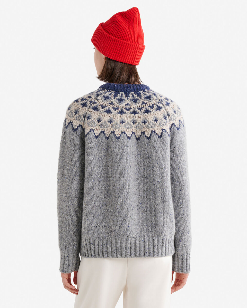 Oversized Fair Isle Sweater