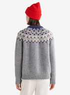 Oversized Fair Isle Sweater