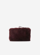 Shearling Medium Zip Pouch