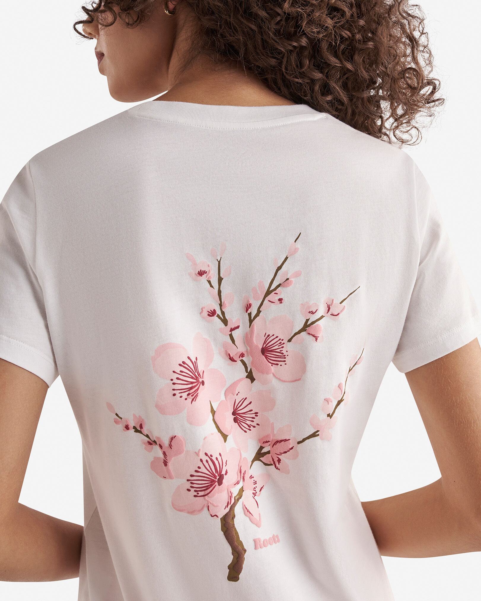 T-shirt Fleurs de cerisiers pour femme