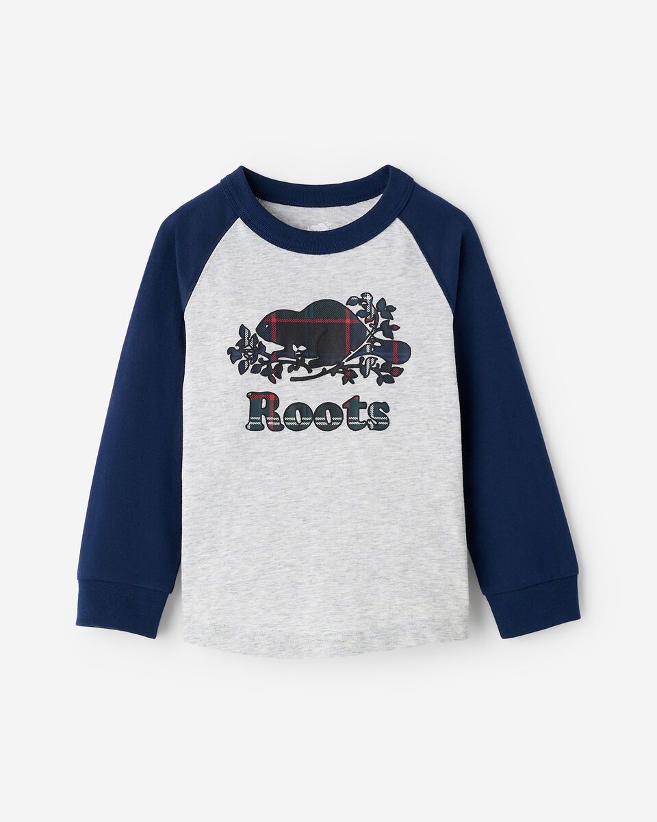 Toddler Plaid Baseball T-Shirt