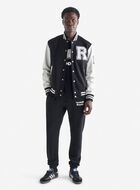 Blouson universitaire rétro pour homme