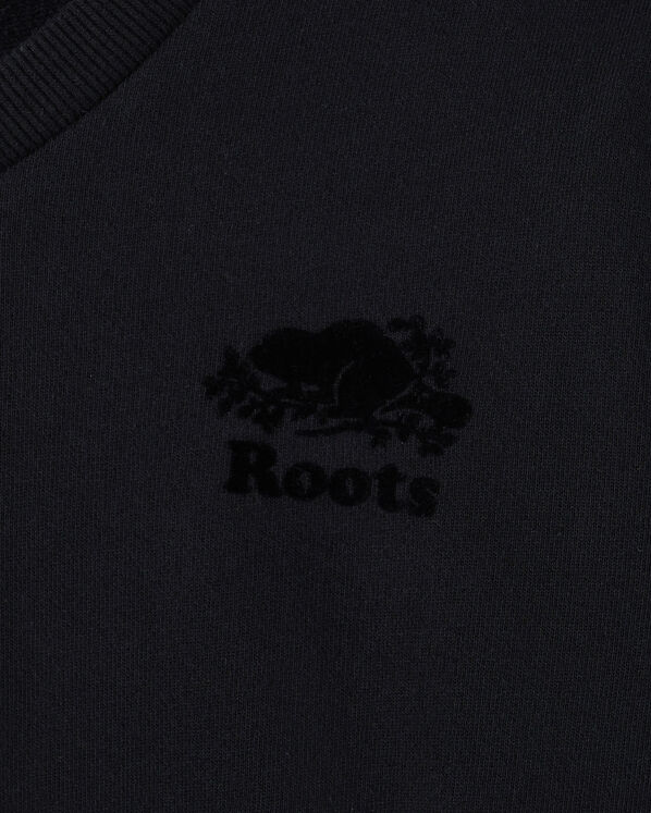 Chandail col en V en molleton de coton bio Cooper