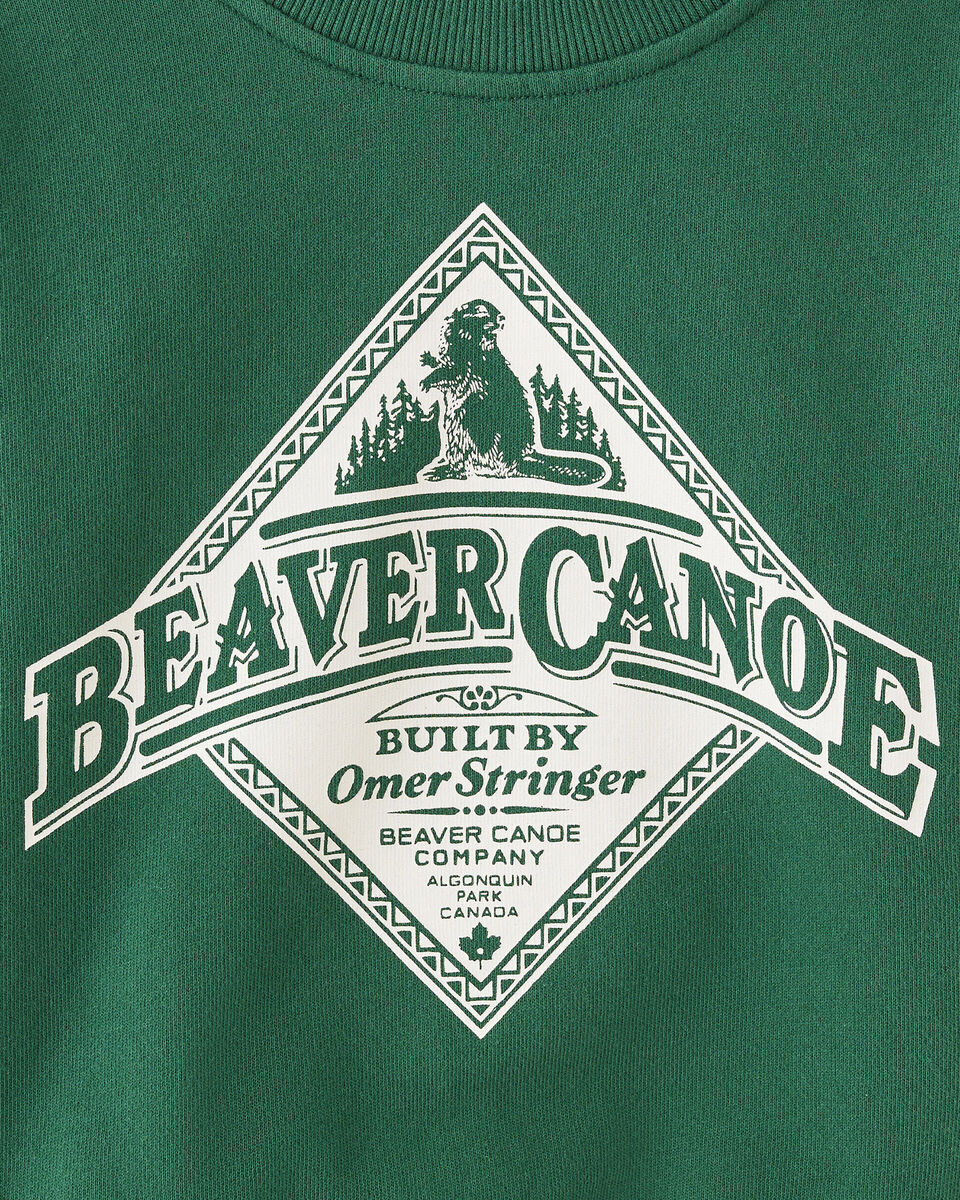 Toddler Beaver Canoe Relaxed Crew Sweatshirt
