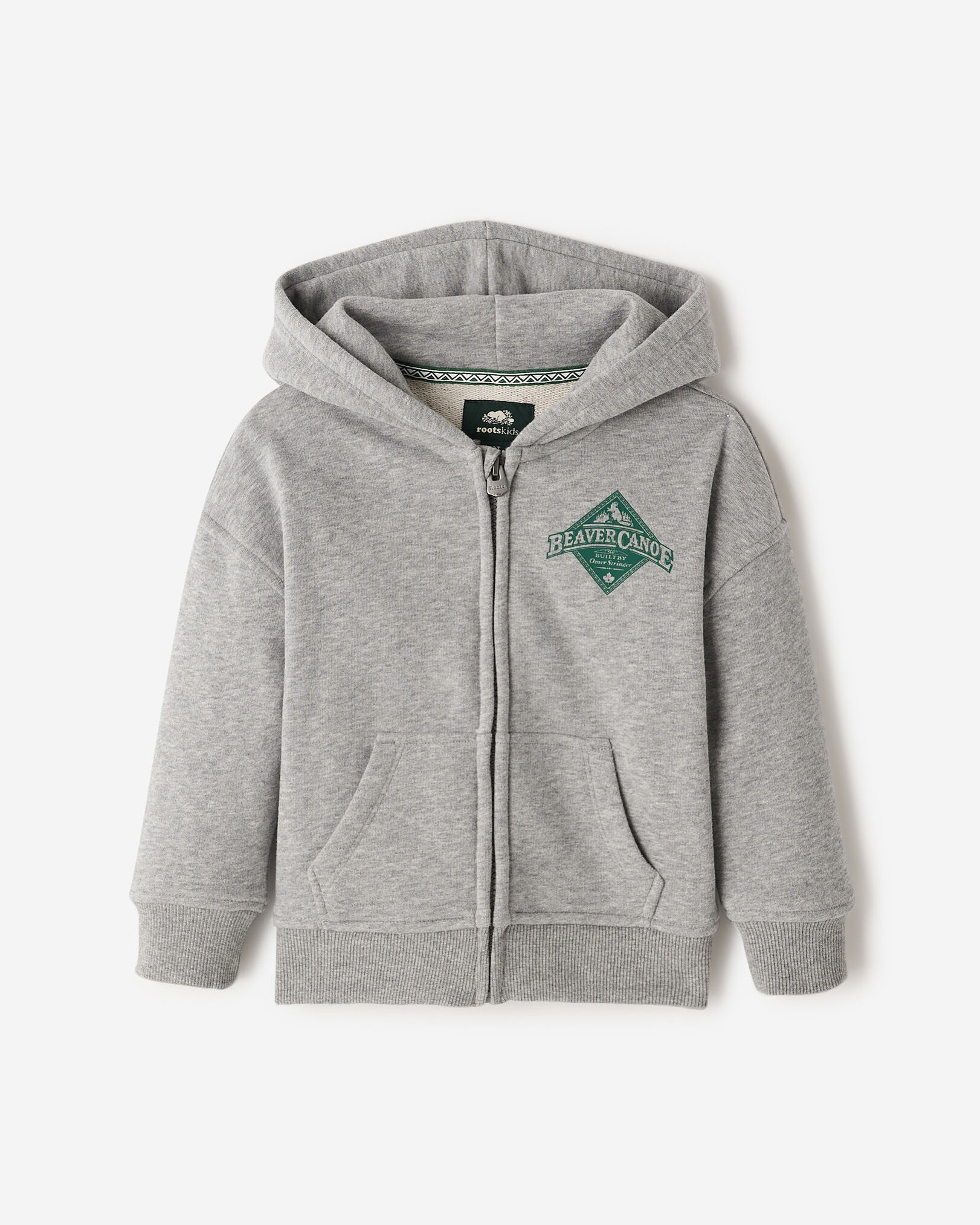 Toddler Beaver Canoe Relaxed Full Zip Hoodie