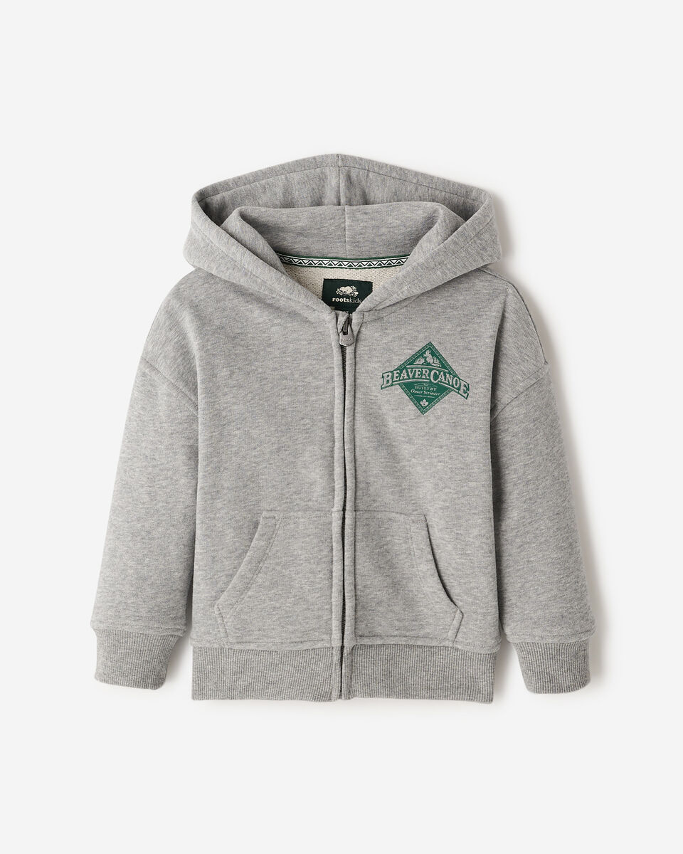 Toddler Beaver Canoe Relaxed Full Zip Hoodie