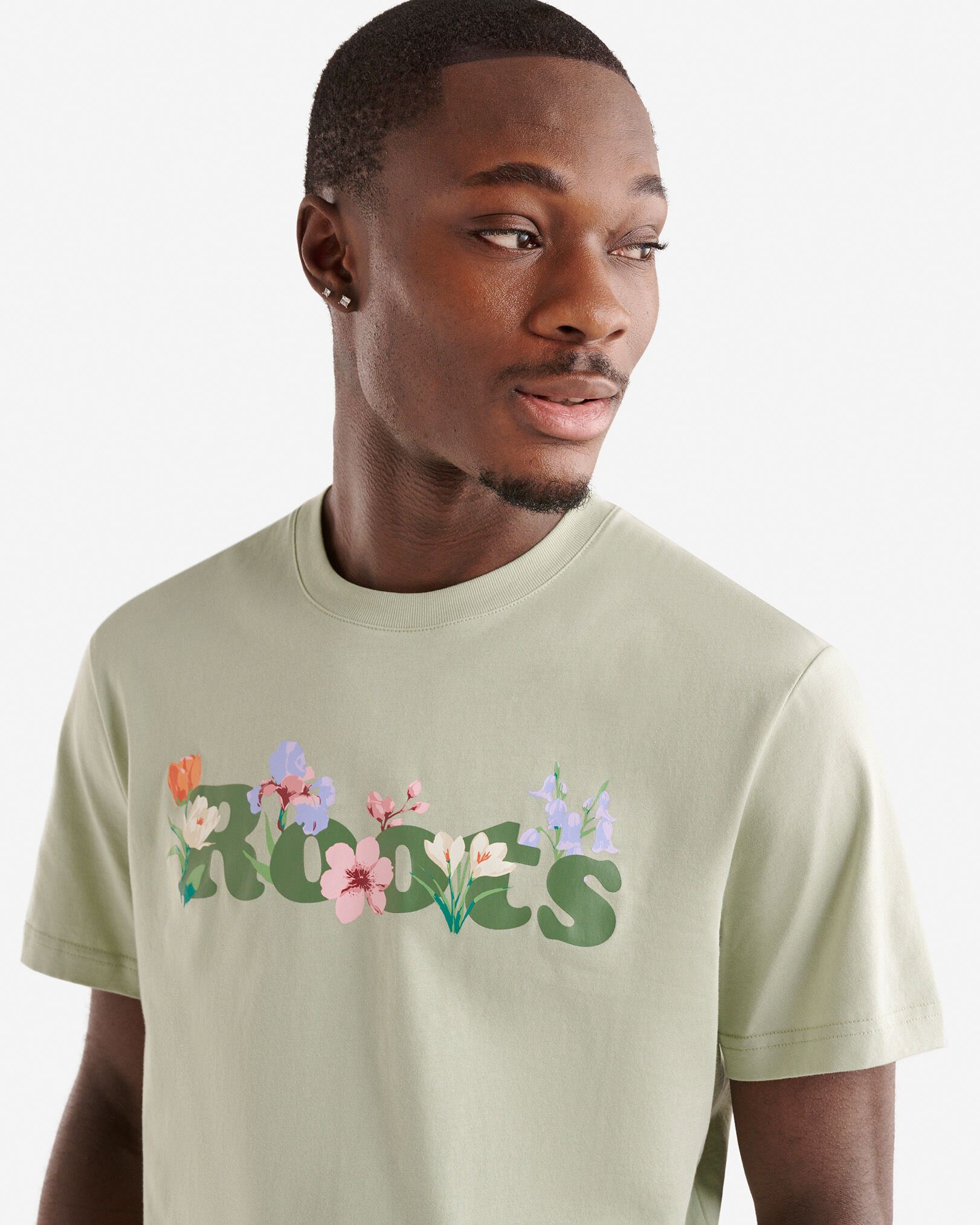 Mens Floral Garden T-Shirt