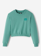 Girls Cozy Cinched Crew Sweatshirt