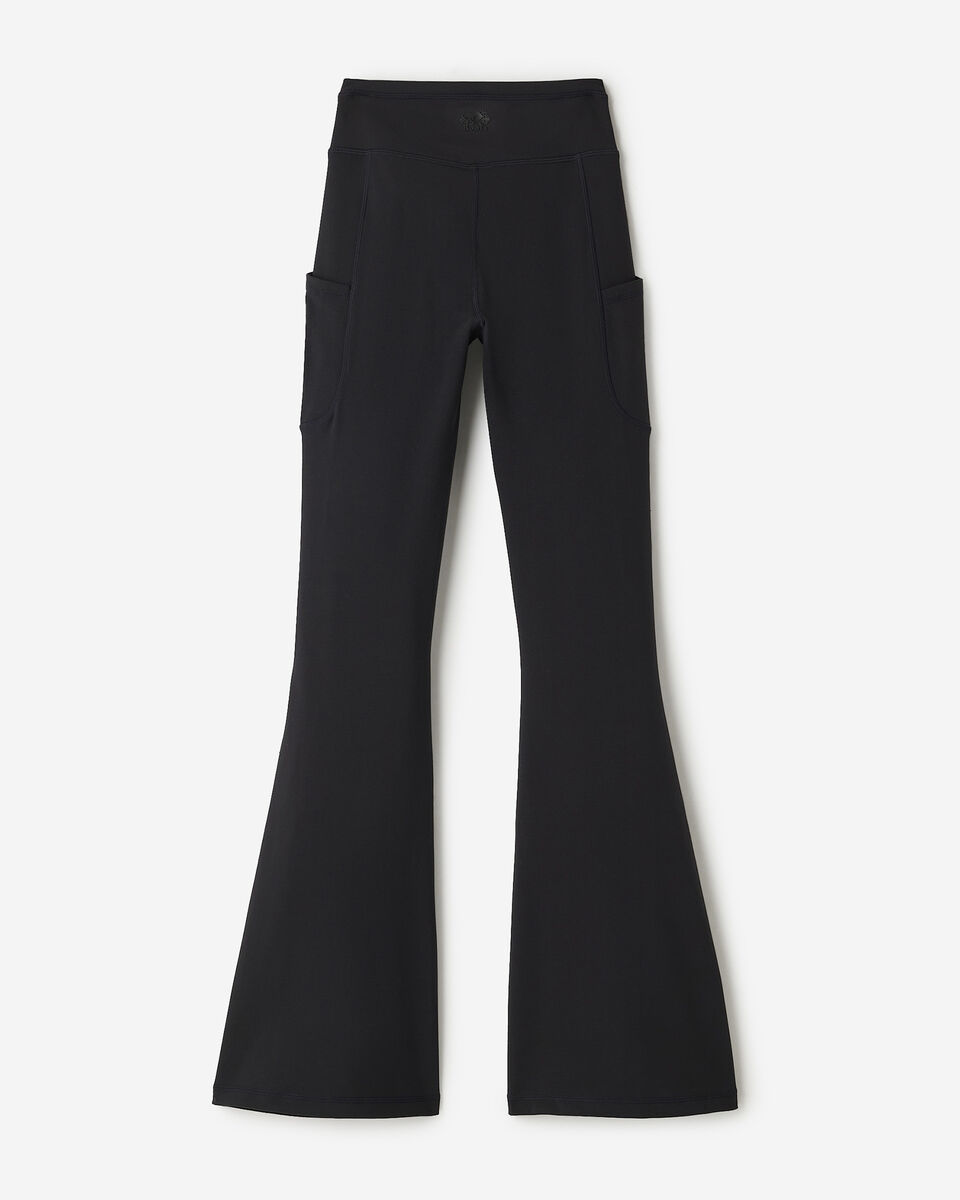 Legging sport &eacute;vas&eacute; en tricot