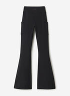 Legging sport &eacute;vas&eacute; en tricot