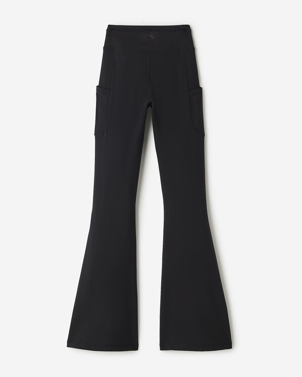 Legging sport &eacute;vas&eacute; en tricot