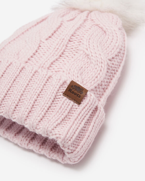 Tuque à torsades Olivia pour enfants