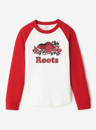 Kids Plaid Baseball T-Shirt