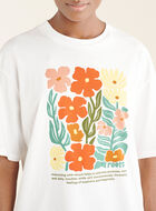 Womens Roots Flower T-Shirt