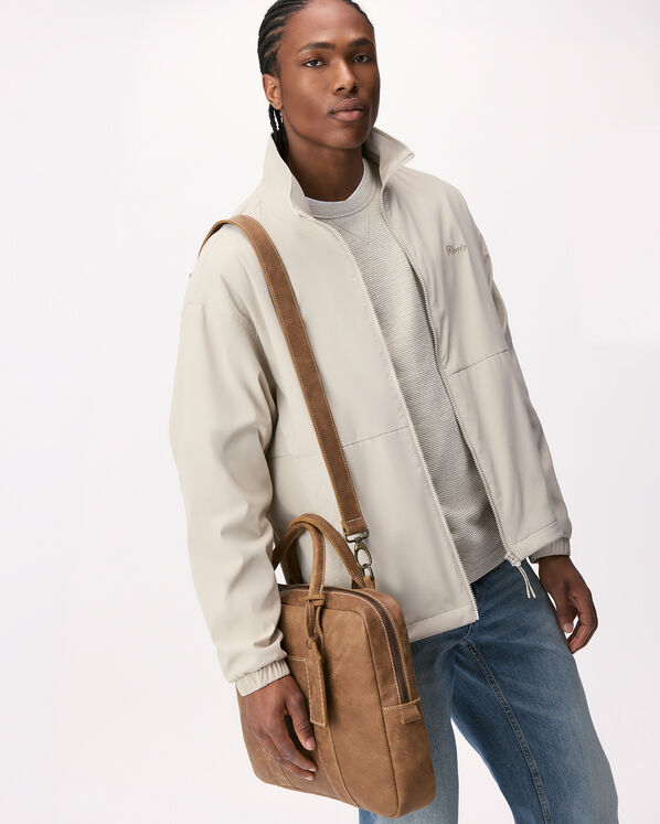 Sac &agrave; ordinateur Wellington en cuir Tribe