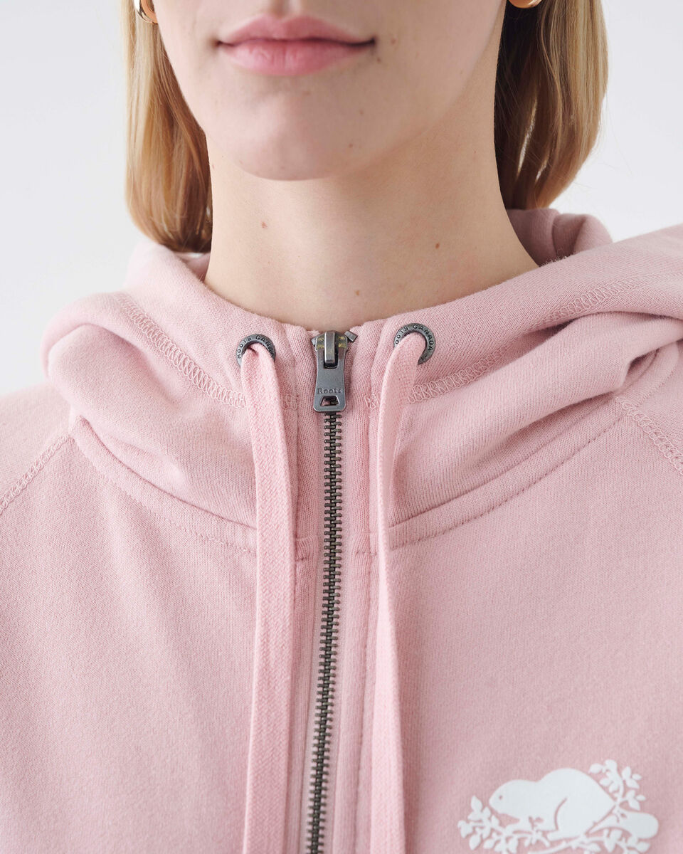 Organic Capri Full Zip Hoodie