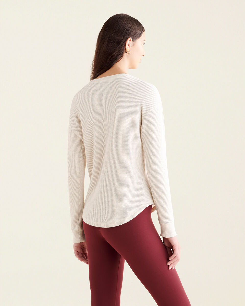 Waffle Long Sleeve Top