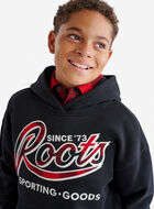 Kids Plaid Applique Hoodie